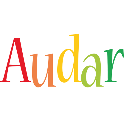 Audar birthday logo