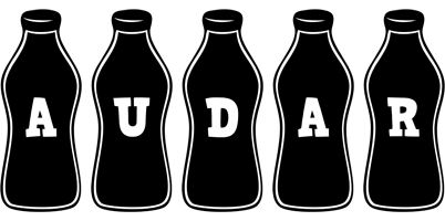 Audar bottle logo