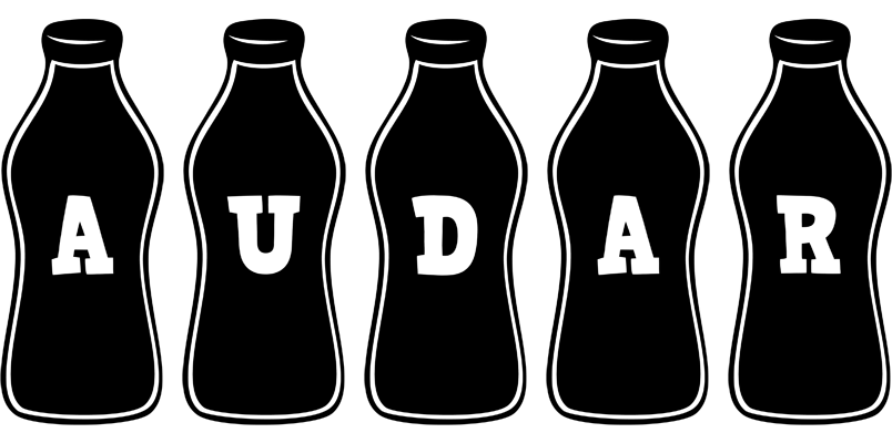 Audar bottle logo