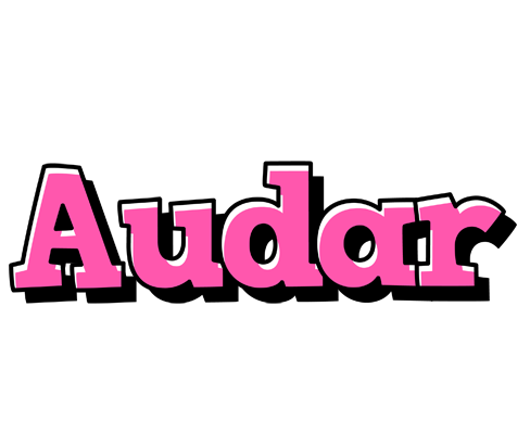 Audar girlish logo
