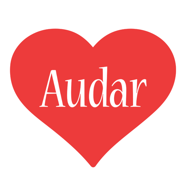 Audar love logo