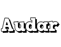 Audar snowing logo