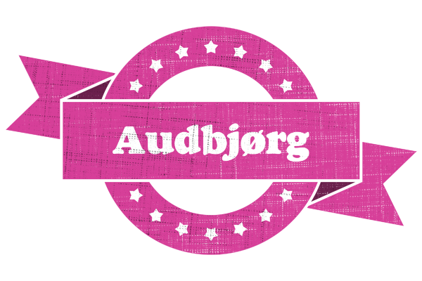 Audbjørg beauty logo