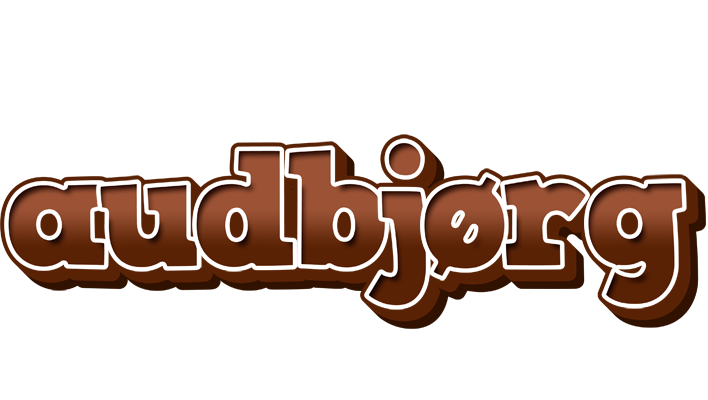 Audbjørg brownie logo