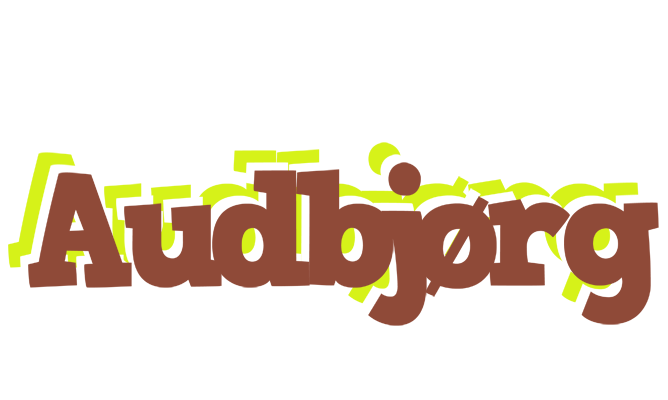 Audbjørg caffeebar logo