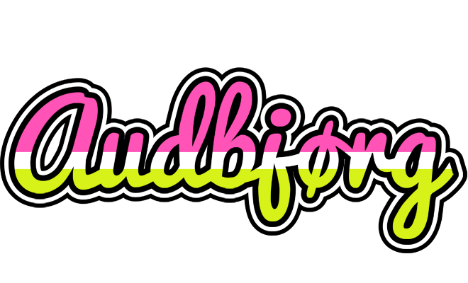 Audbjørg candies logo