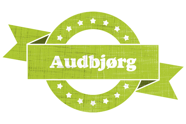 Audbjørg change logo