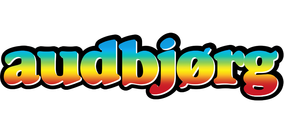 Audbjørg color logo