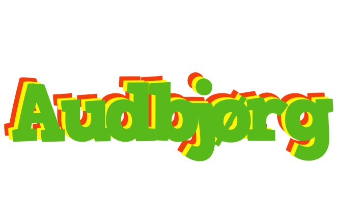 Audbjørg crocodile logo