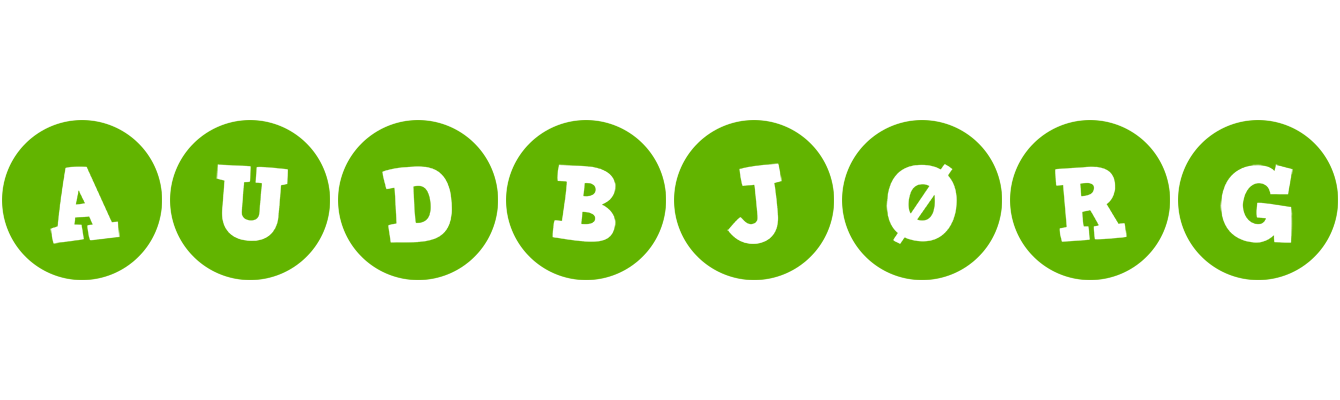 Audbjørg games logo