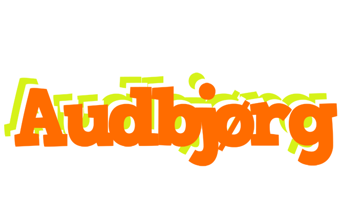 Audbjørg healthy logo