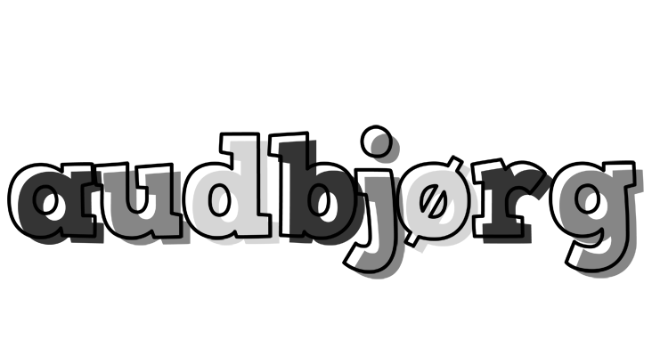 Audbjørg night logo