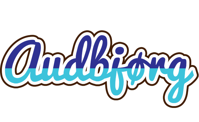 Audbjørg raining logo