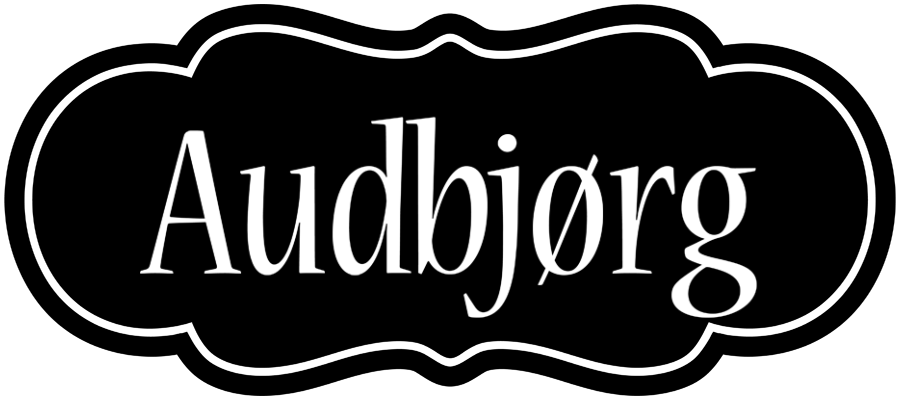 Audbjørg welcome logo