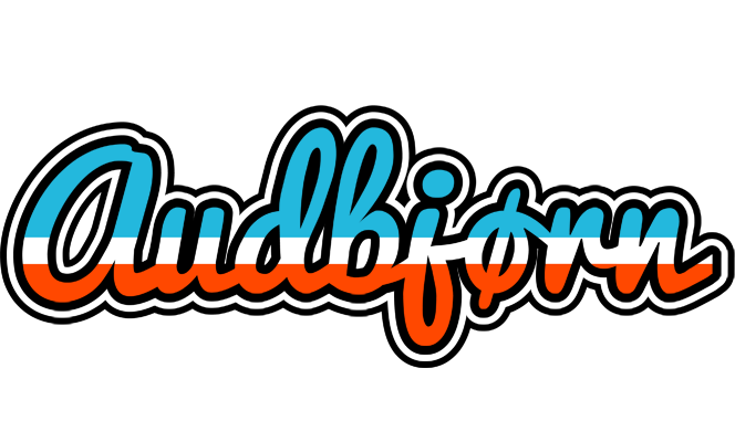 Audbjørn america logo