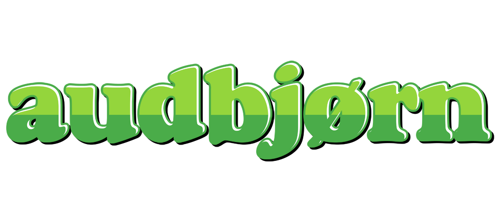 Audbjørn apple logo