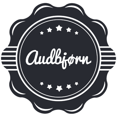 Audbjørn badge logo
