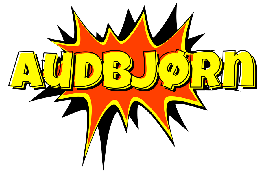 Audbjørn bazinga logo