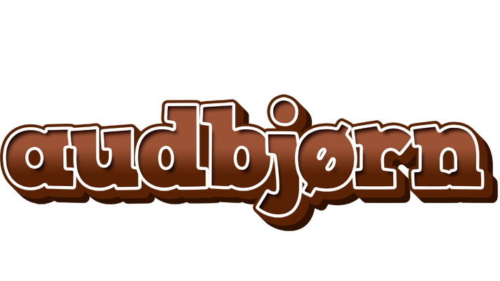 Audbjørn brownie logo