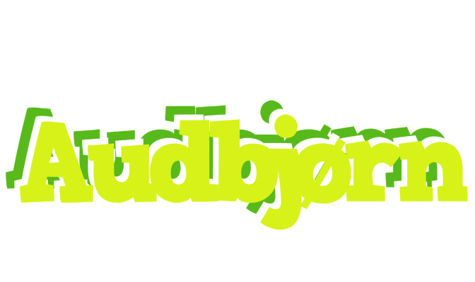 Audbjørn citrus logo