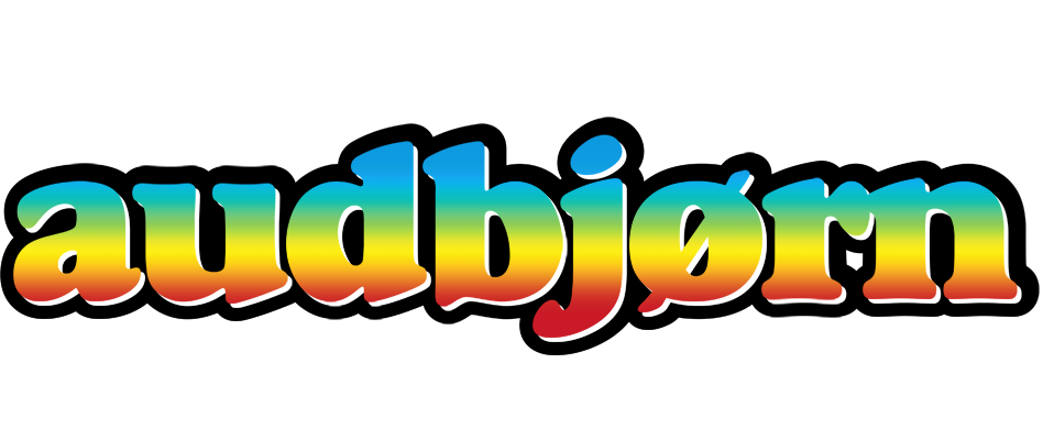 Audbjørn color logo