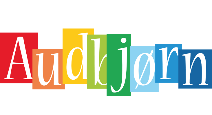 Audbjørn colors logo