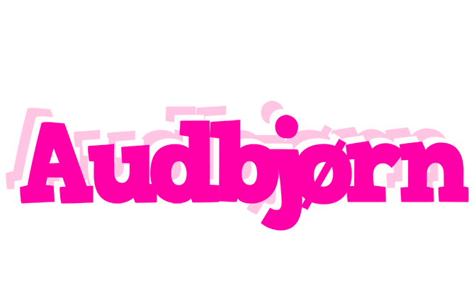 Audbjørn dancing logo