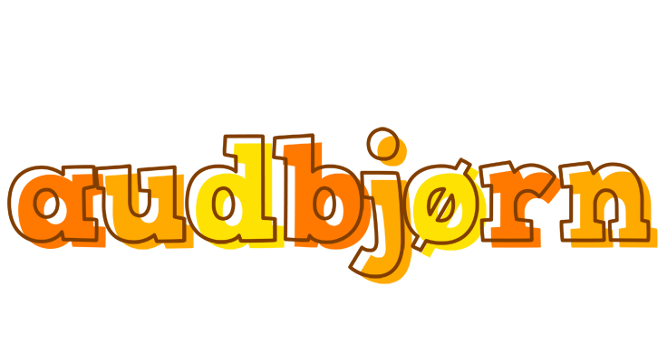 Audbjørn desert logo