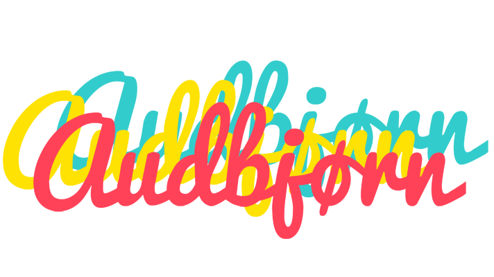Audbjørn disco logo