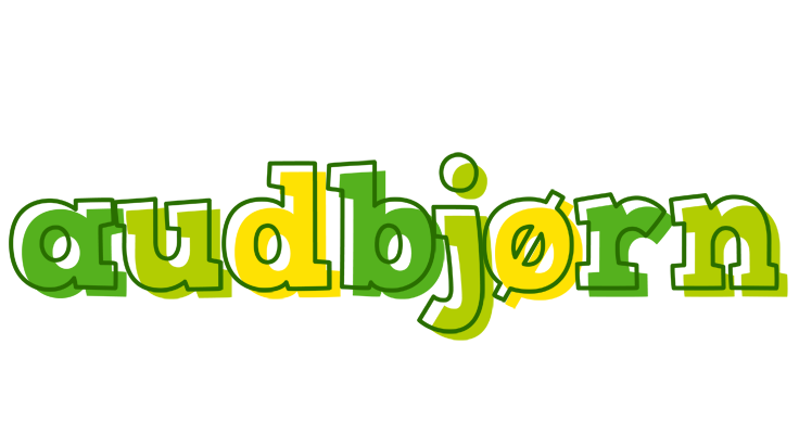 Audbjørn juice logo