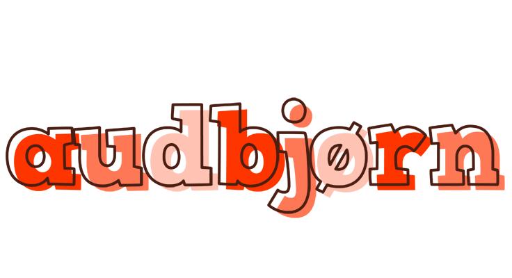 Audbjørn paint logo