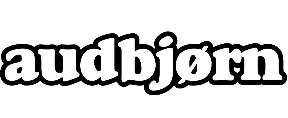 Audbjørn panda logo
