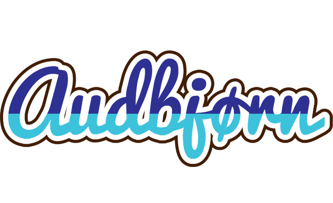 Audbjørn raining logo