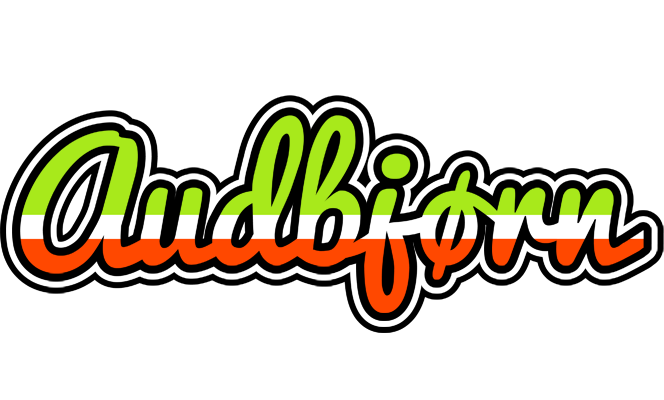 Audbjørn superfun logo