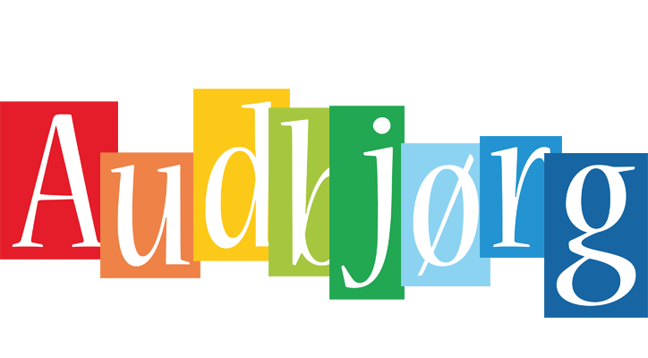 Audbjørg colors logo