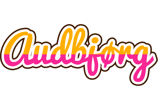 Audbjørg smoothie logo