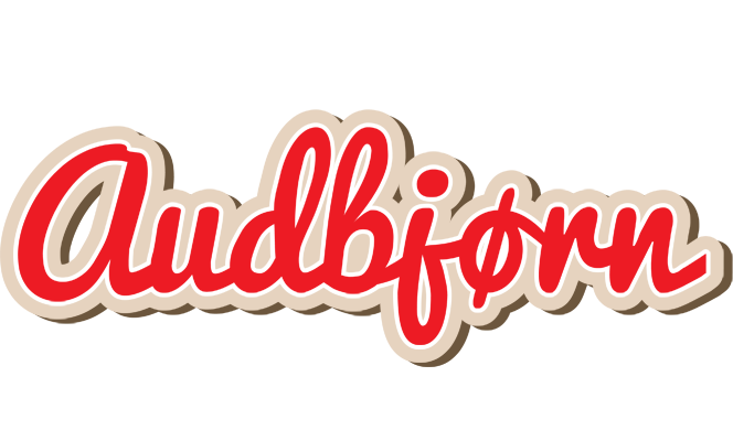 Audbjørn chocolate logo