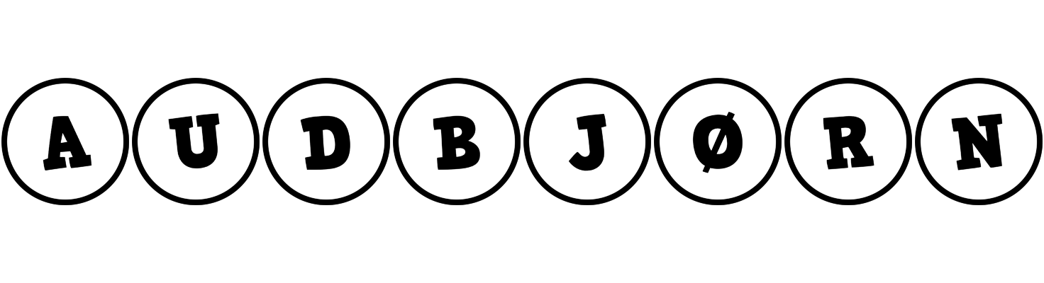 Audbjørn handy logo