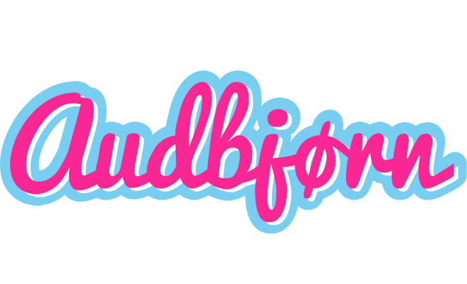 Audbjørn popstar logo