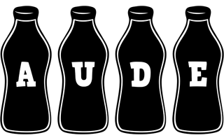 Aude bottle logo