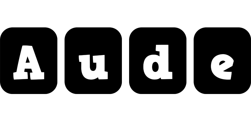 Aude box logo
