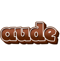 Aude brownie logo