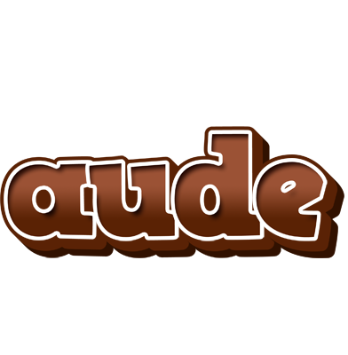 Aude brownie logo