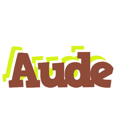 Aude caffeebar logo