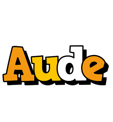 Aude cartoon logo