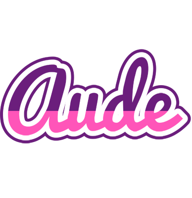 Aude cheerful logo