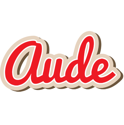 Aude chocolate logo