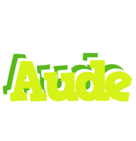 Aude citrus logo