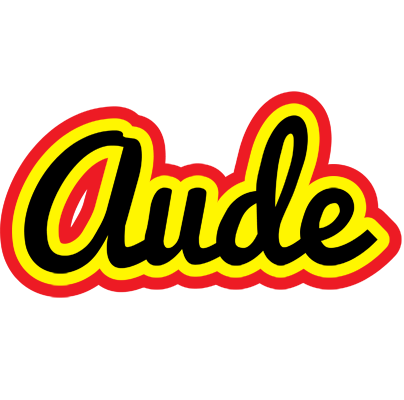 Aude flaming logo