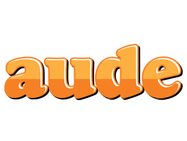 Aude orange logo